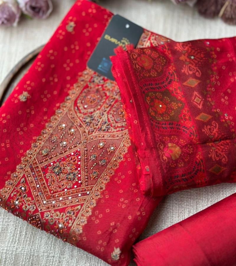 Royal Festive Ensemble - Ruby Red
