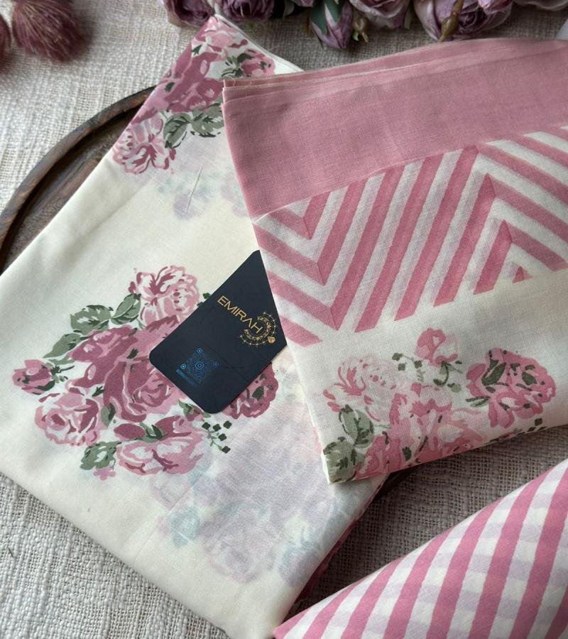 Blush Floral Charm - Royal Blue