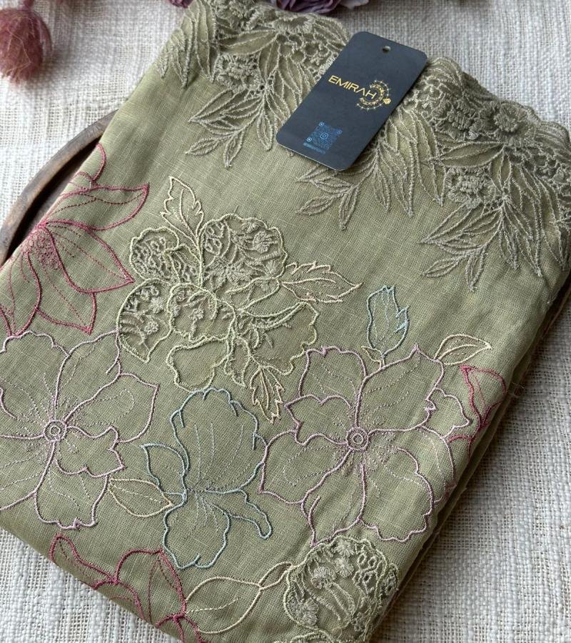  Earthy Bloom Pure Linen - Rose Pink