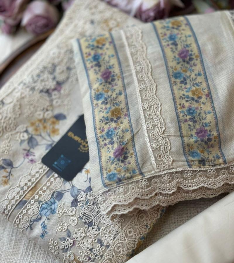 Vintage Garden Grace - Royal Blue