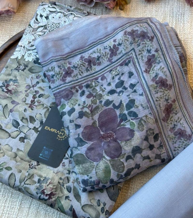  Misty Bloom Jam Cotton - Ruby Red