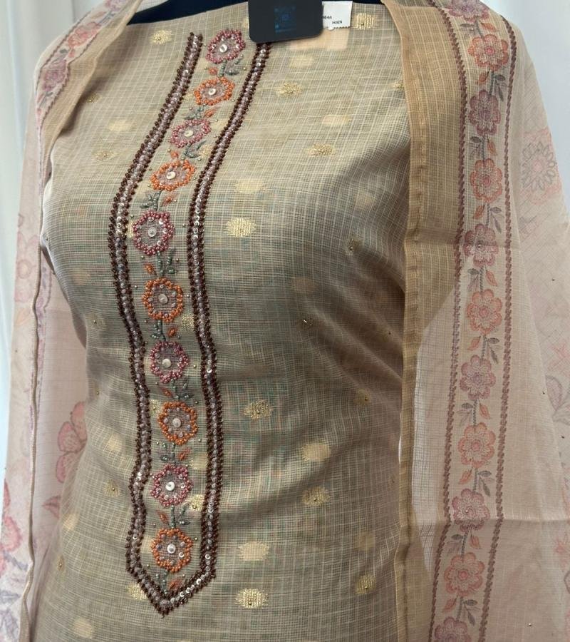 Kota silk suit set - Ruby Red