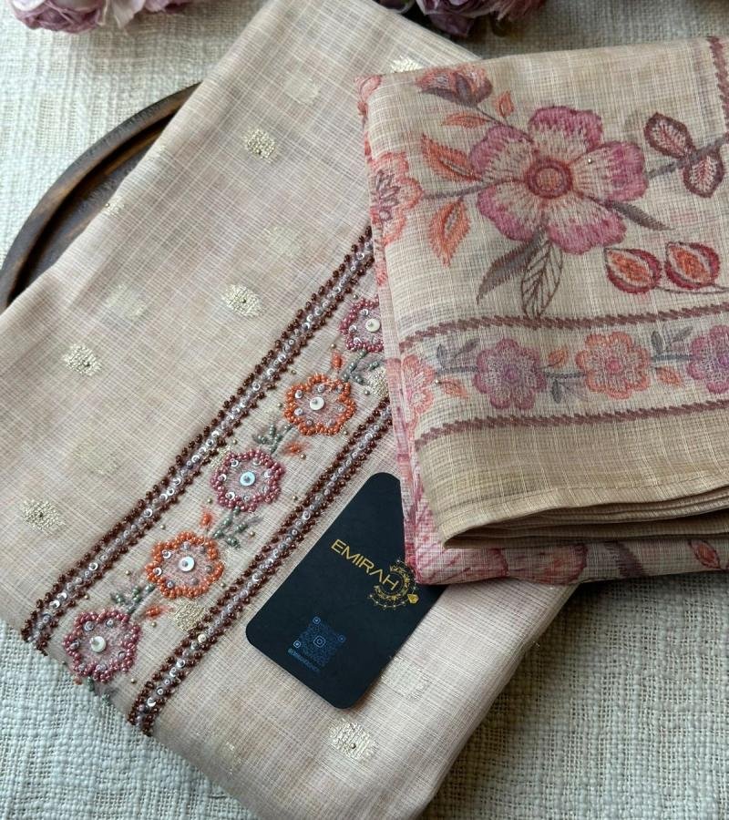 Kota silk suit set - Ruby Red