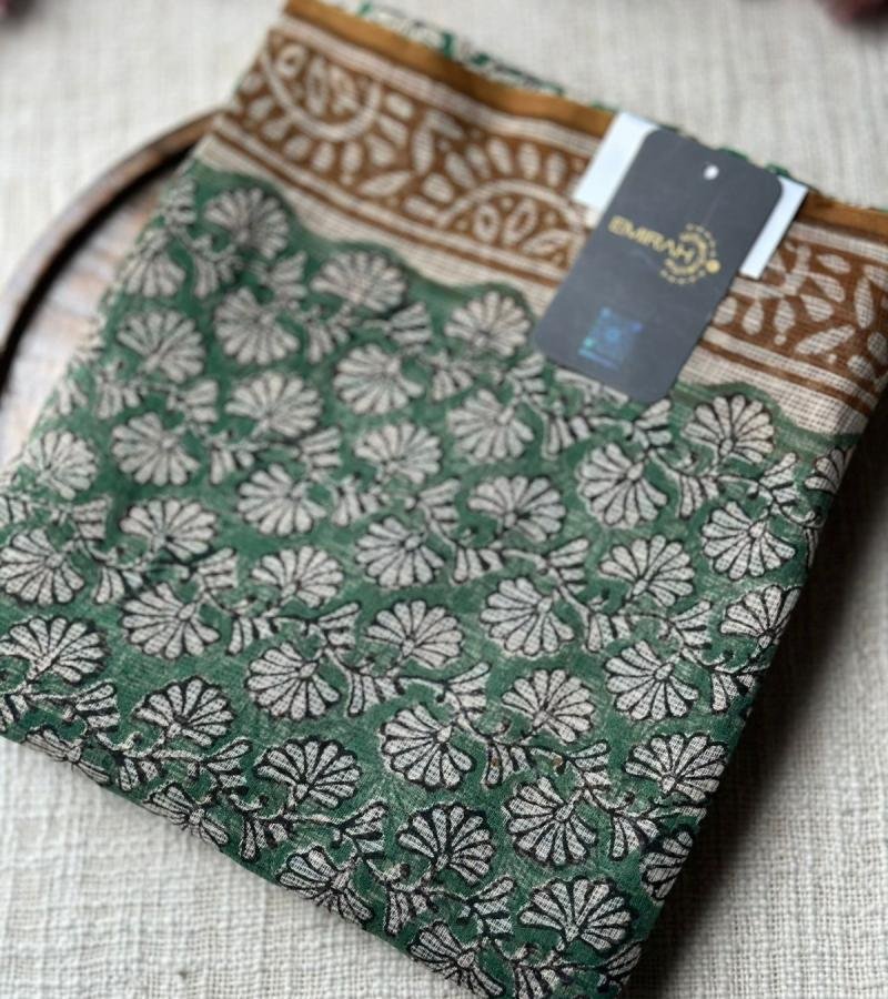 Kota Doriya Suit - Emerald Green