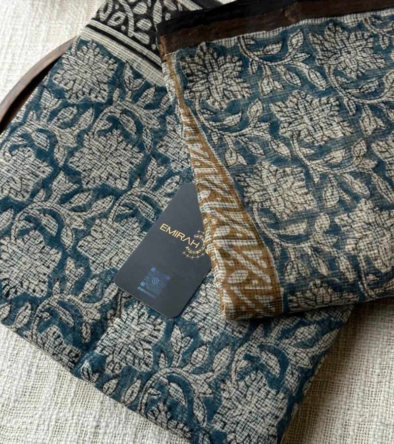 Kota Doriya Suit - Royal Blue