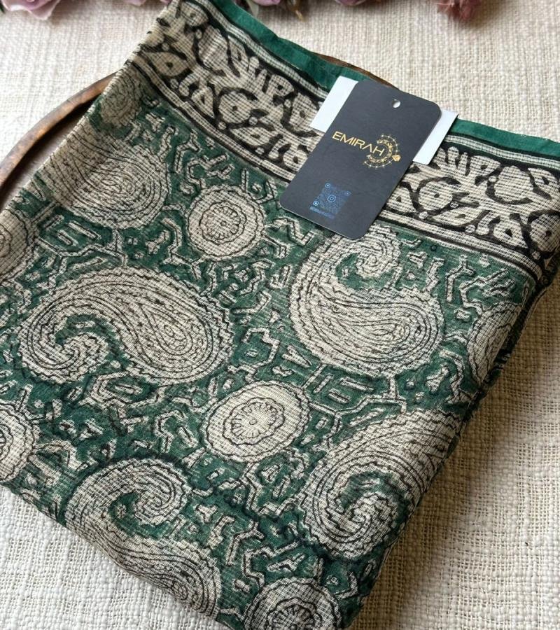 Kota Doriya Suit - Emerald Green