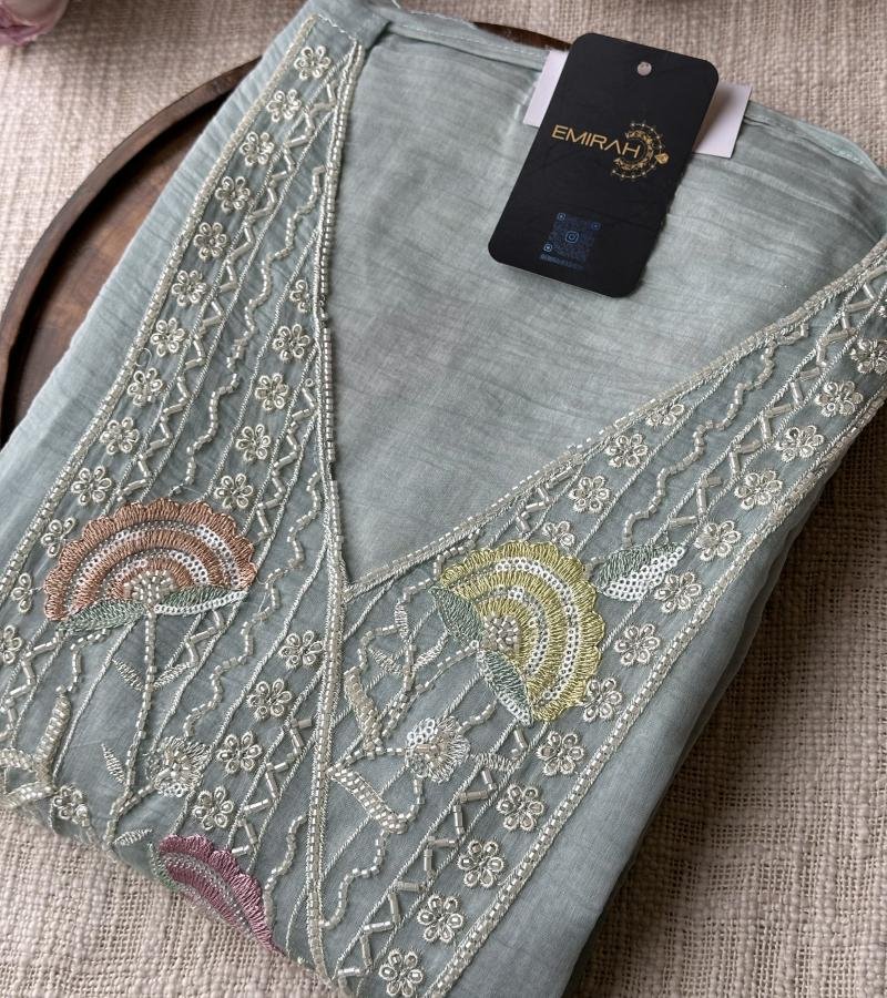 Mul Chanderi Suit - Mixed Colors