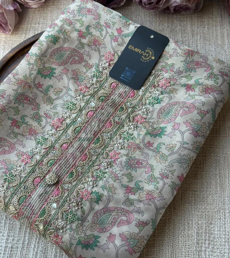 Heritage Bloom Chanderi Elegance  - Mixed Colors