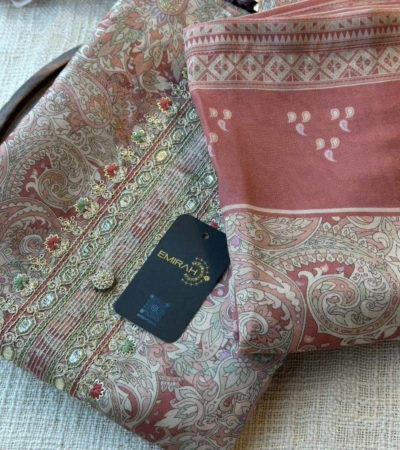 Heritage Bloom Chanderi Elegance  - Mixed Colors