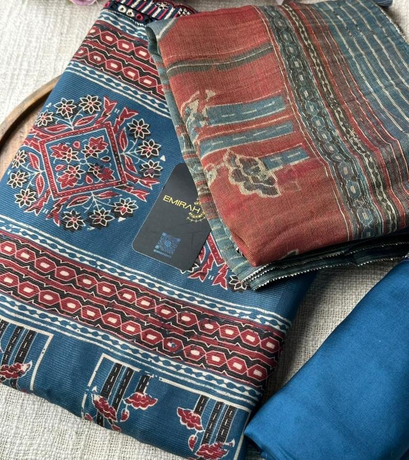 Ethereal Muslin Silk Grace - Royal Blue