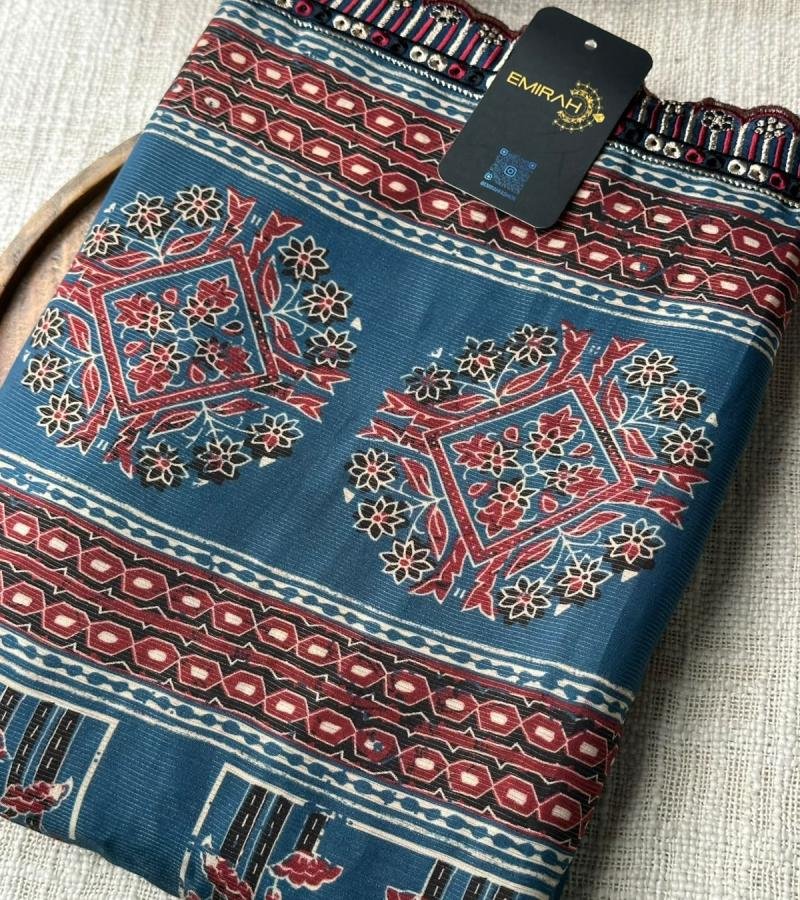 Ethereal Muslin Silk Grace - Royal Blue