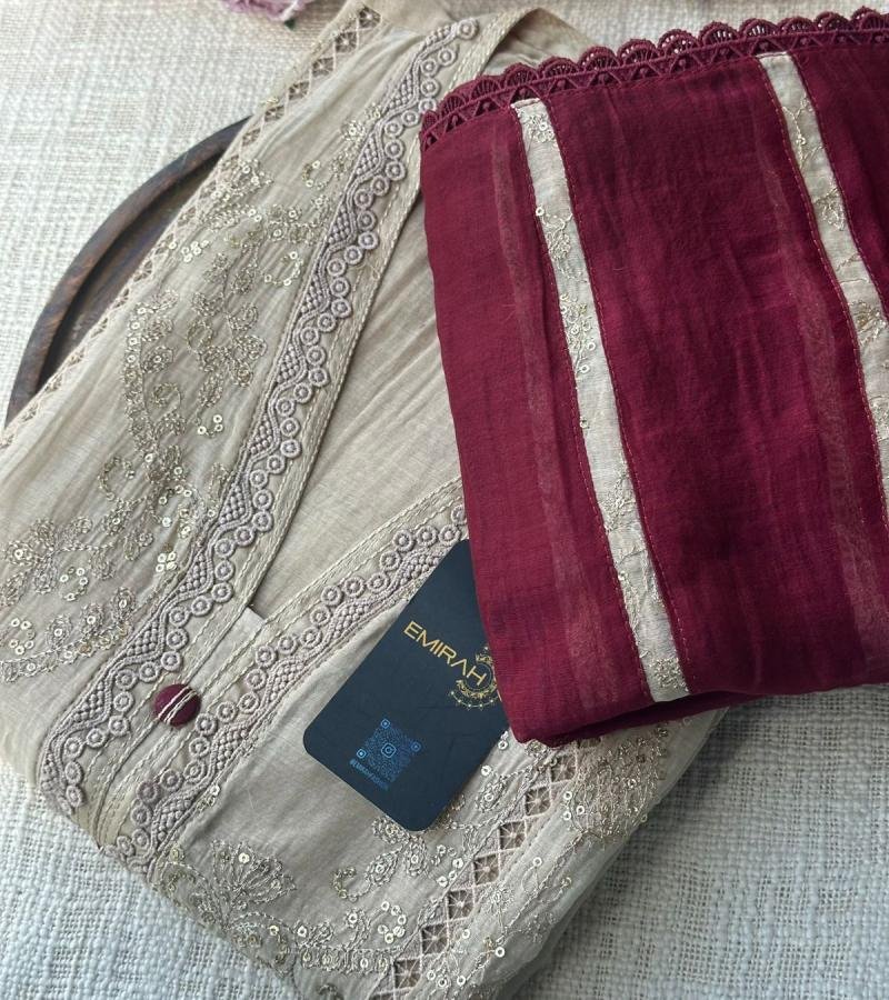 Mul Chanderi Suit - Mixed Colors