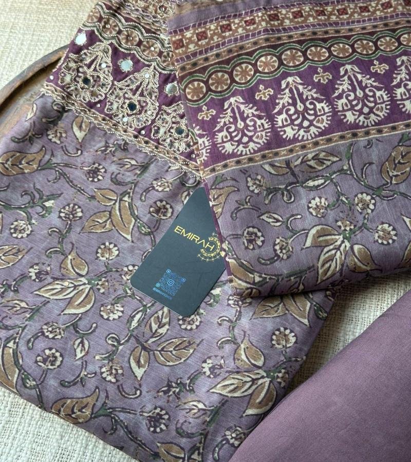 Gracefully Crafted in Chanderi - Mixed Colors