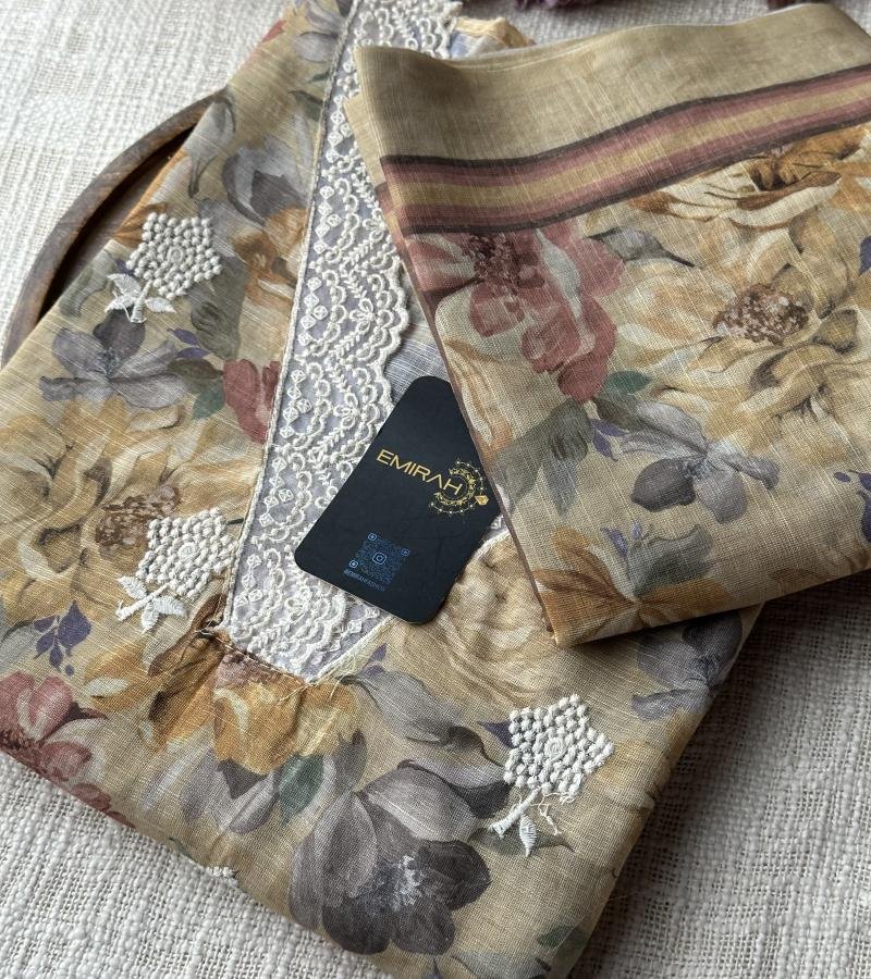 Premium Semi Linen Suit Set - Mixed Colors