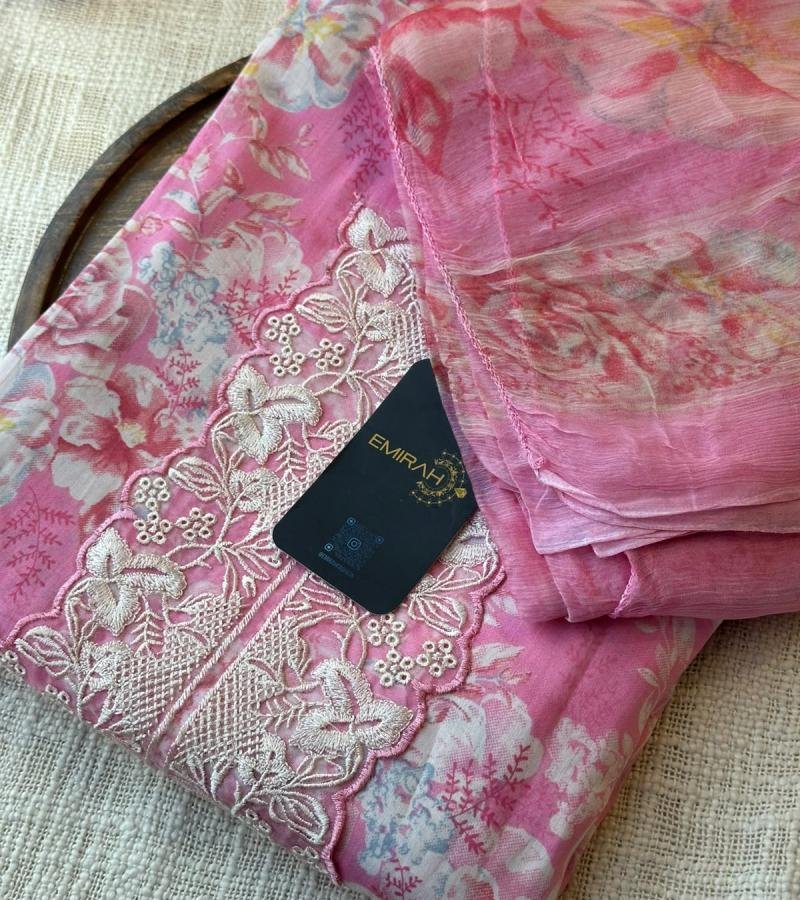 Cotton Suit Set - Rose Pink