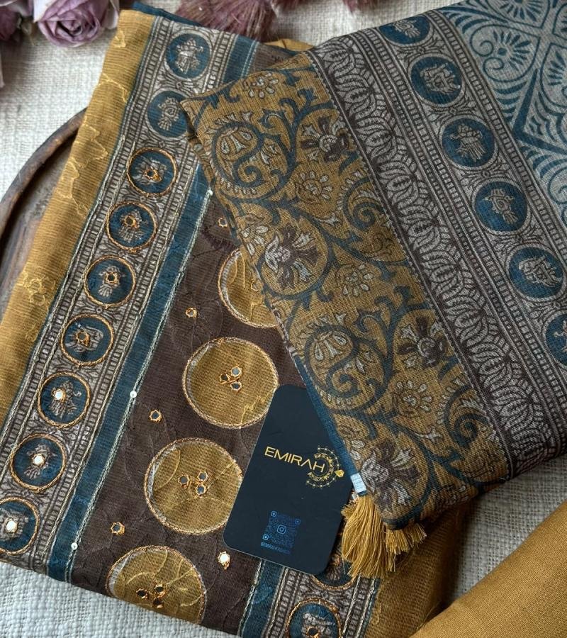 Chanderi Suit – Regal Charm - Mixed Colors