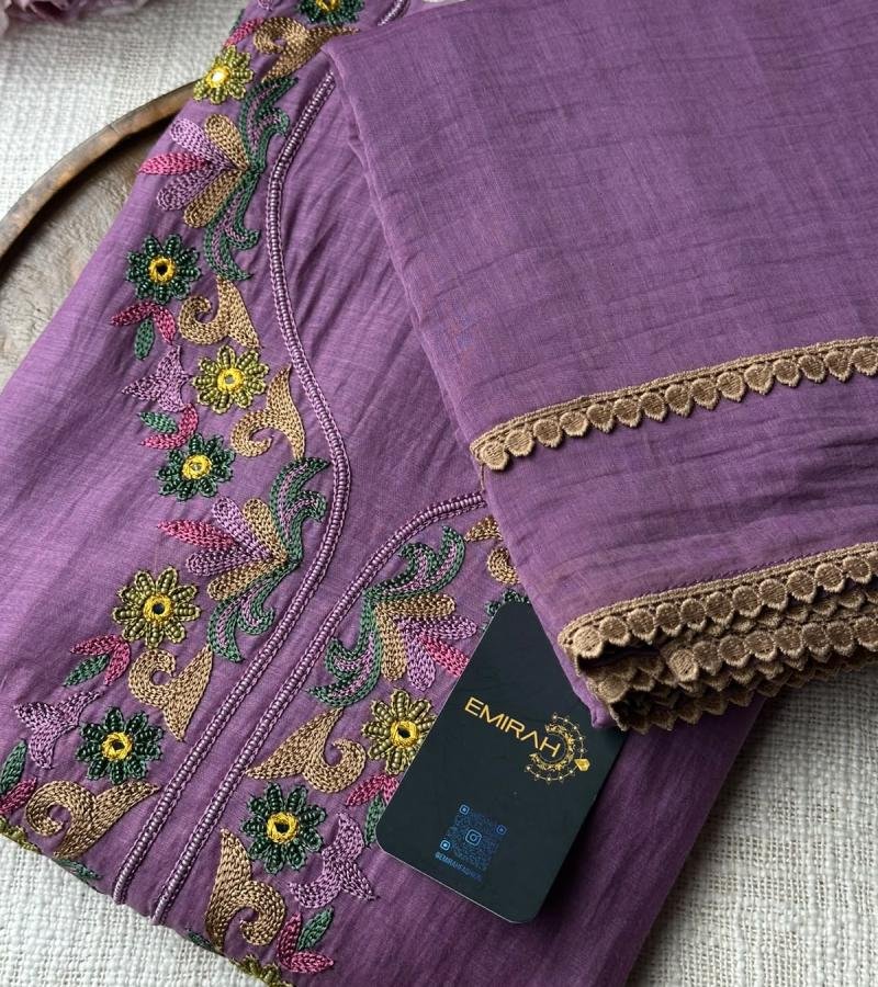 Mul Chanderi Elegance - Mixed Colors