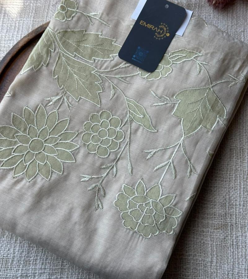 Silk Chanderi Suit  - Gold