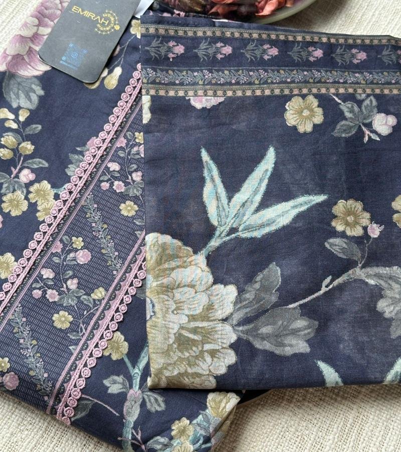 Fine Cotton Unstitched Suit - Mixed Colors