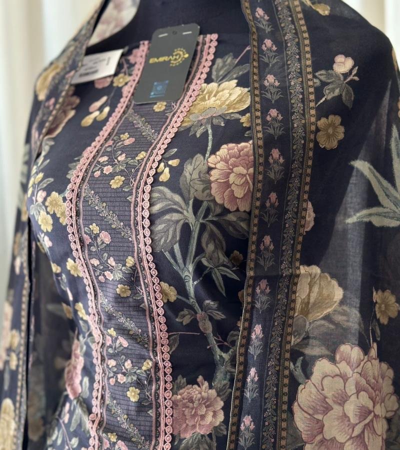 Fine Cotton Unstitched Suit - Mixed Colors