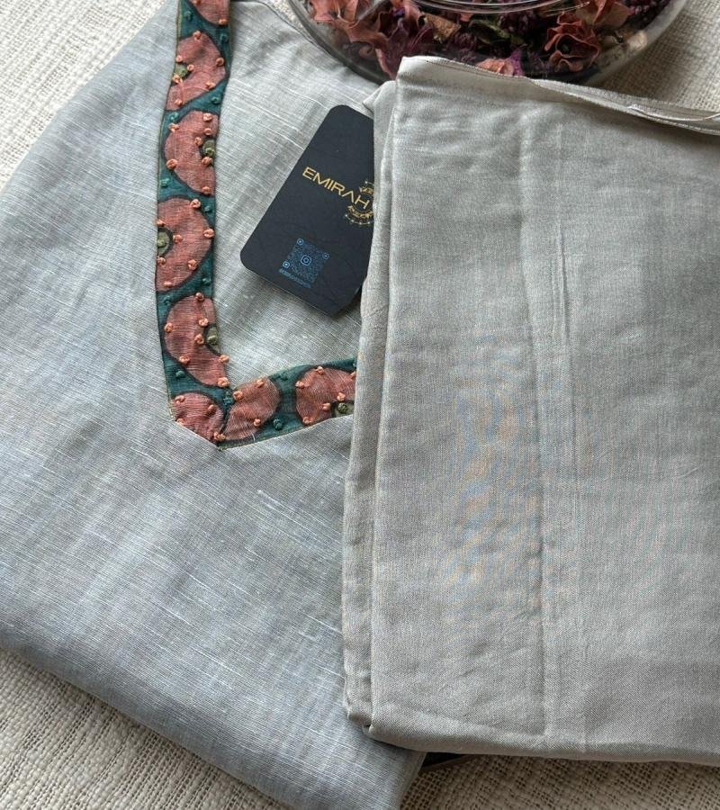 Elegant Kota Chanderi Suit - Mixed Colors