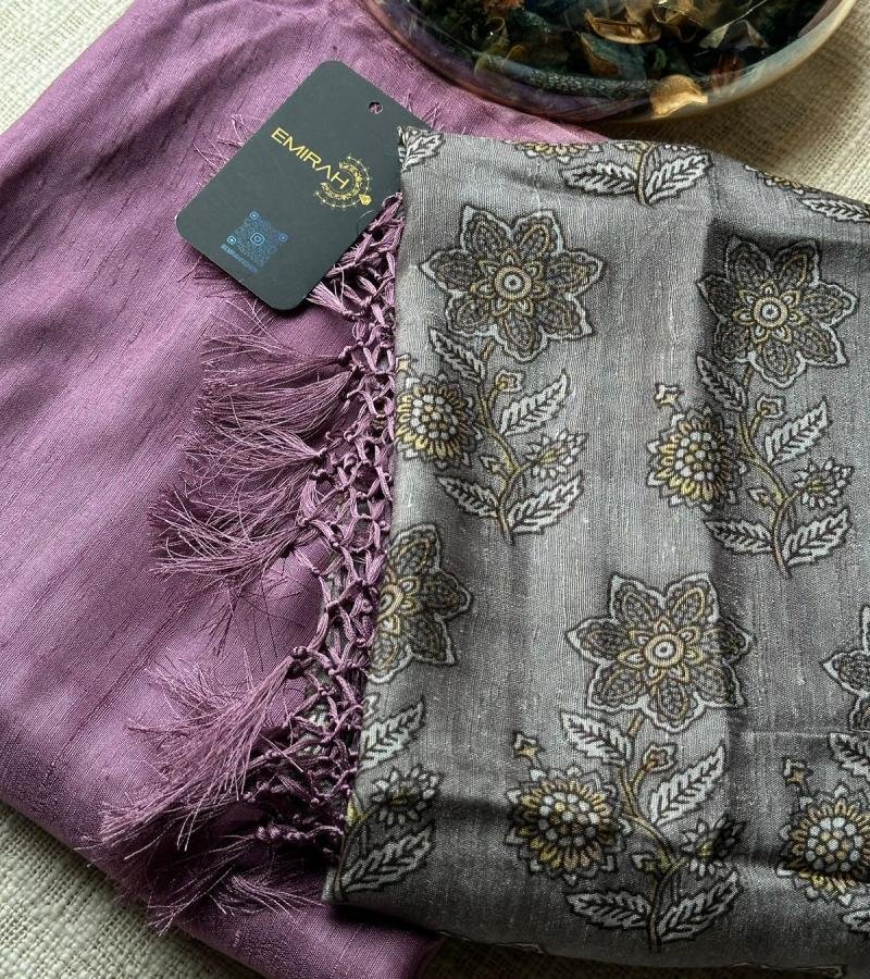 Russian Silk Unstitched Salwar Suit - Ruby Red