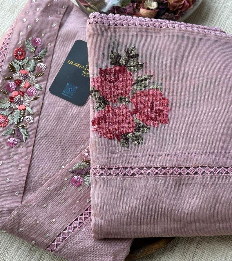 Kota Silk Unstitched Salwar Suit - Mixed Colors