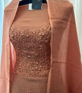 Elegant Mul Chanderi Grace - Gold