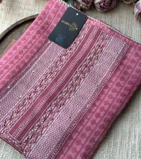 Woven Grace Kota Silk Ensemble - Royal Blue
