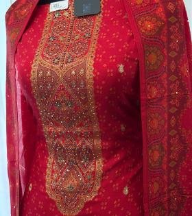 Royal Festive Ensemble - Ruby Red
