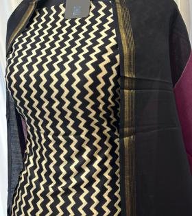 Bold Maheshwari Statement - Emerald Green