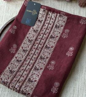 Indigo Charm Semi Linen Suit - Mixed Colors