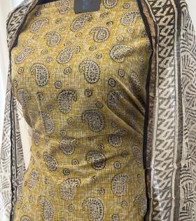 Kota doriya suit set - Royal Blue
