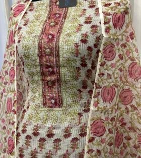 Rose Meadow Kota Doriya Suit Set - Royal Blue