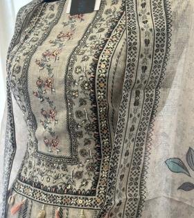 Tissue Linen Suit - Mixed Colors
