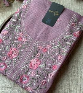 Net Kota Suit - Rose Pink
