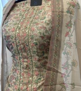 Heritage Bloom Chanderi Elegance  - Mixed Colors