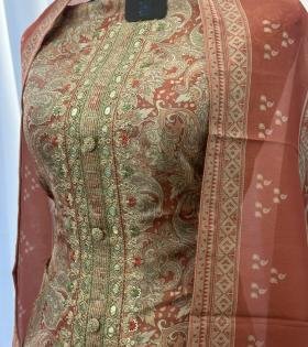 Heritage Bloom Chanderi Elegance  - Mixed Colors