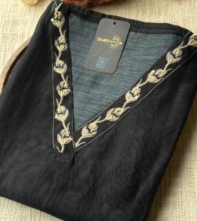 Kota Chanderi Salwar Suit - Mixed Colors
