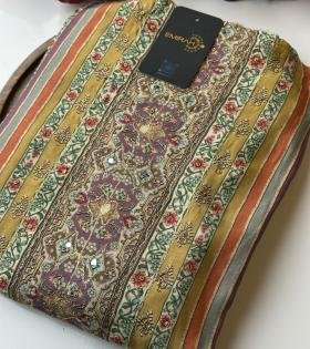 Muslin Silk Salwar Suit  - Mixed Colors
